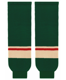 Modelline Minnesota Wild Alternate Dark Green Knit Ice Hockey Socks