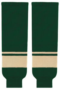 Modelline Minnesota Wild Third Dark Green Knit Ice Hockey Socks