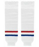 Athletic Knit (AK) HS630-309 Montreal Canadiens White Knit Ice Hockey Socks