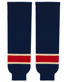 Modelline New York Rangers Third Navy Knit Ice Hockey Socks