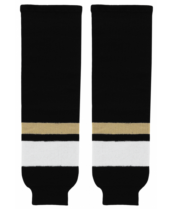 Modelline 2001-15 Pittsburgh Penguins Home Black Knit Ice Hockey Socks