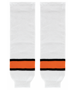 Modelline Princeton Tigers Home White Knit Ice Hockey Socks