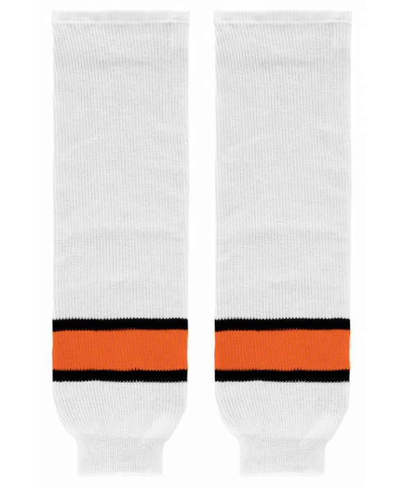 Modelline Princeton Tigers Home White Knit Ice Hockey Socks