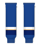 Modelline 2007-2013 St. Louis Blues Home Royal Blue Knit Ice Hockey Socks