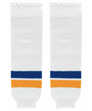 Modelline St. Louis Blues Away White Knit Ice Hockey Socks