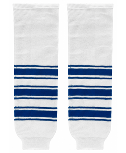 Modelline Mississauga Steelheads White Knit Ice Hockey Socks