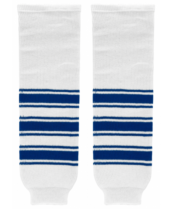 Modelline 1935-2016 Toronto Maple Leafs Away White Knit Ice Hockey Socks