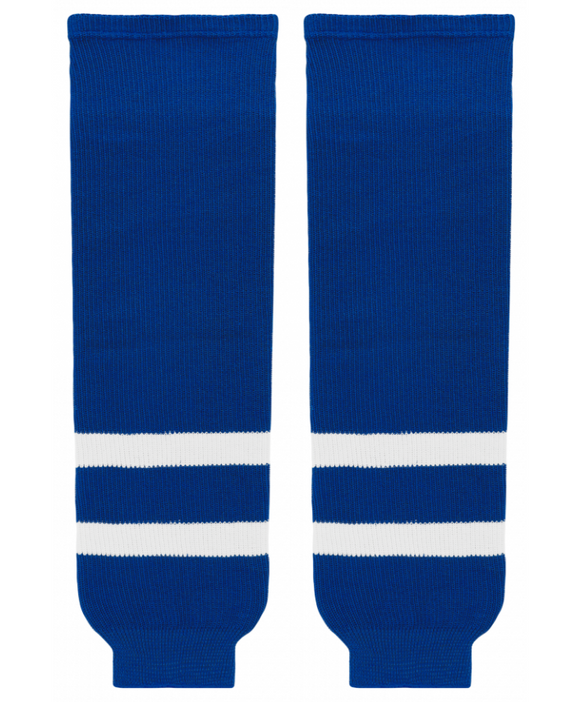 Modelline Toronto Maple Leafs Home Royal Blue Knit Ice Hockey Socks