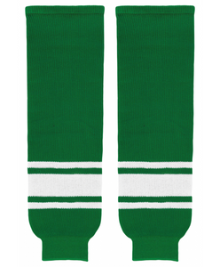 Athletic Knit (AK) HS630-210 Toronto St. Pats Kelly Green/White Knit Ice Hockey Socks
