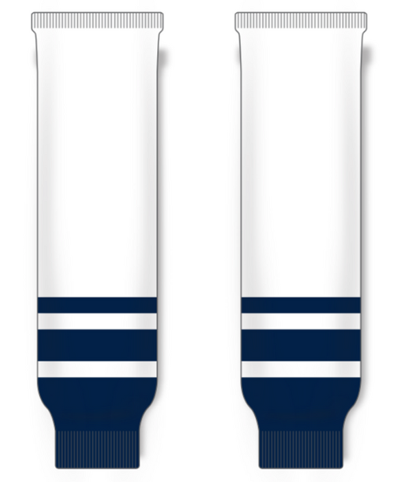 Modelline Torpedo Nizhny Novgorod Away White Knit Ice Hockey Socks