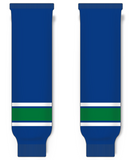 Modelline Vancouver Canucks Home Royal Blue Knit Ice Hockey Socks