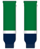 Modelline 2022 Vancouver Canucks Reverse Retro Kelly Green Knit Ice Hockey Socks