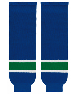 Modelline Vancouver Canucks Alternate Royal Blue Knit Ice Hockey Socks