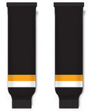 Modelline Victoriaville Tigres Away Black Knit Ice Hockey Socks