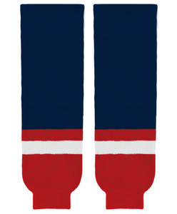 Athletic Knit (AK) HS630-806 2008 Washington Capitals Red Knit Ice Hockey Socks