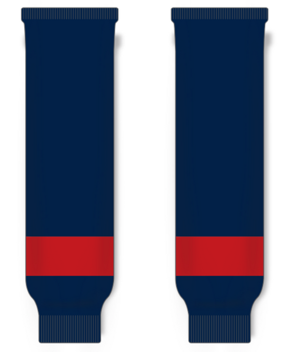 Modelline World Cup of Hockey Team USA Knit Ice Hockey Socks