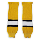 Modelline University of Michigan Wolverines (New) Third Maize Knit Ice Hockey Socks