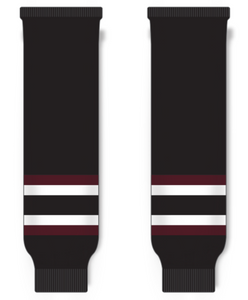 Modelline Peterborough Petes Away Black Knit Ice Hockey Socks