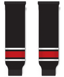 Modelline Portland Pirates Third Black Knit Ice Hockey Socks