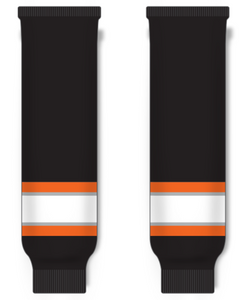 Modelline RIT Tigers Third Black Knit Ice Hockey Socks