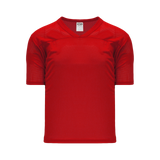 Athletic Knit (AK) TF151-005 Red Touch Football Jersey