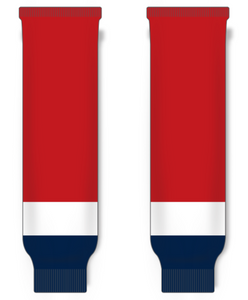 Modelline Windsor Spitfires Red Knit Ice Hockey Socks