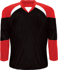 Kobe XJ5 Black/Red/White Midweight League Hockey Jersey