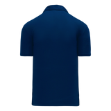 Athletic Knit (AK) A1810L-004 Ladies Navy Short Sleeve Polo Shirt