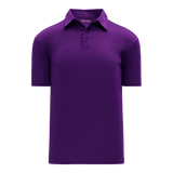 Athletic Knit (AK) A1810M-010 Mens Purple Short Sleeve Polo Shirt
