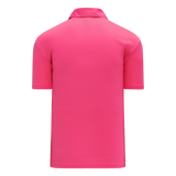 Athletic Knit (AK) A1810M-014 Pink Mens Short Sleeve Polo Shirt