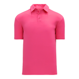 Athletic Knit (AK) A1810Y-014 Pink Youth Short Sleeve Polo Shirt