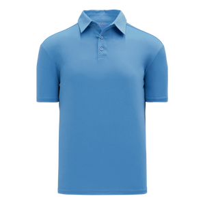 Athletic Knit (AK) A1810L-018 Ladies Sky Blue Short Sleeve Polo Shirt
