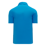 Athletic Knit (AK) A1810M-019 Mens Pro Blue Short Sleeve Polo Shirt