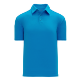 Athletic Knit (AK) A1810L-019 Ladies Pro Blue Short Sleeve Polo Shirt