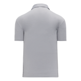 Athletic Knit (AK) A1810Y-020 Youth Heather Grey Short Sleeve Polo Shirt