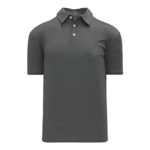 Athletic Knit (AK) A1810Y-021 Youth Charcoal Grey Short Sleeve Polo Shirt