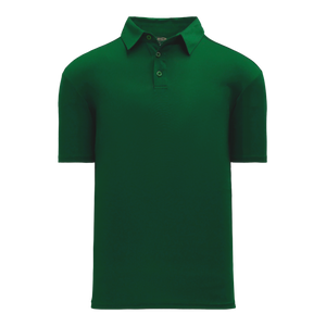 Athletic Knit (AK) A1810L-029 Ladies Dark Green Short Sleeve Polo Shirt