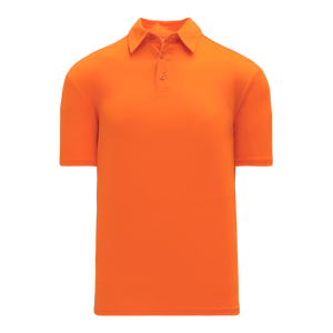 Athletic Knit (AK) A1810M-064 Mens Orange Short Sleeve Polo Shirt