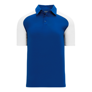 Athletic Knit (AK) A1815Y-206 Youth Royal Blue/White Short Sleeve Polo Shirt