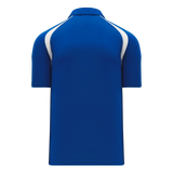Athletic Knit (AK) A1820A-206 Adult Royal Blue/White Short Sleeve Polo Shirt