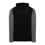 Athletic Knit (AK) A1840A-965 Adult Black/Heather Charcoal Apparel Sweatshirt