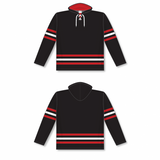 Athletic Knit (AK) A1850-614 Chicago Black Apparel Sweatshirt