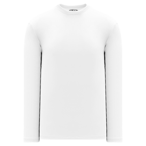 Athletic Knit (AK) V1900-000 White Long Sleeve Volleyball Shirt