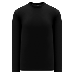 Athletic Knit (AK) V1900-001 Black Long Sleeve Volleyball Shirt