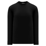 Athletic Knit (AK) V1900-001 Black Long Sleeve Volleyball Shirt