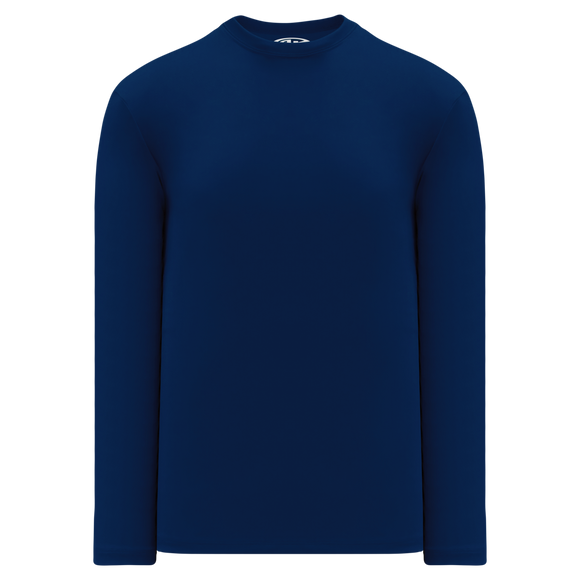 Athletic Knit (AK) V1900-004 Navy Long Sleeve Volleyball Shirt