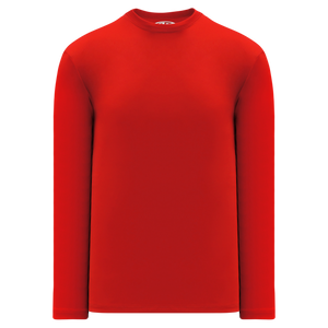 Athletic Knit (AK) V1900-005 Red Long Sleeve Volleyball Shirt