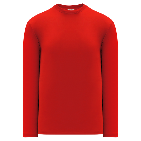 Athletic Knit (AK) V1900-005 Red Long Sleeve Volleyball Shirt