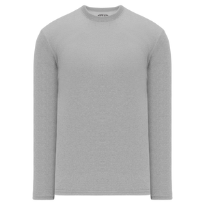 Athletic Knit (AK) V1900-020 Heather Grey Long Sleeve Volleyball Shirt