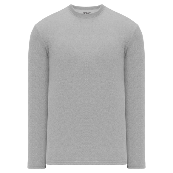 Athletic Knit (AK) V1900-020 Heather Grey Long Sleeve Volleyball Shirt